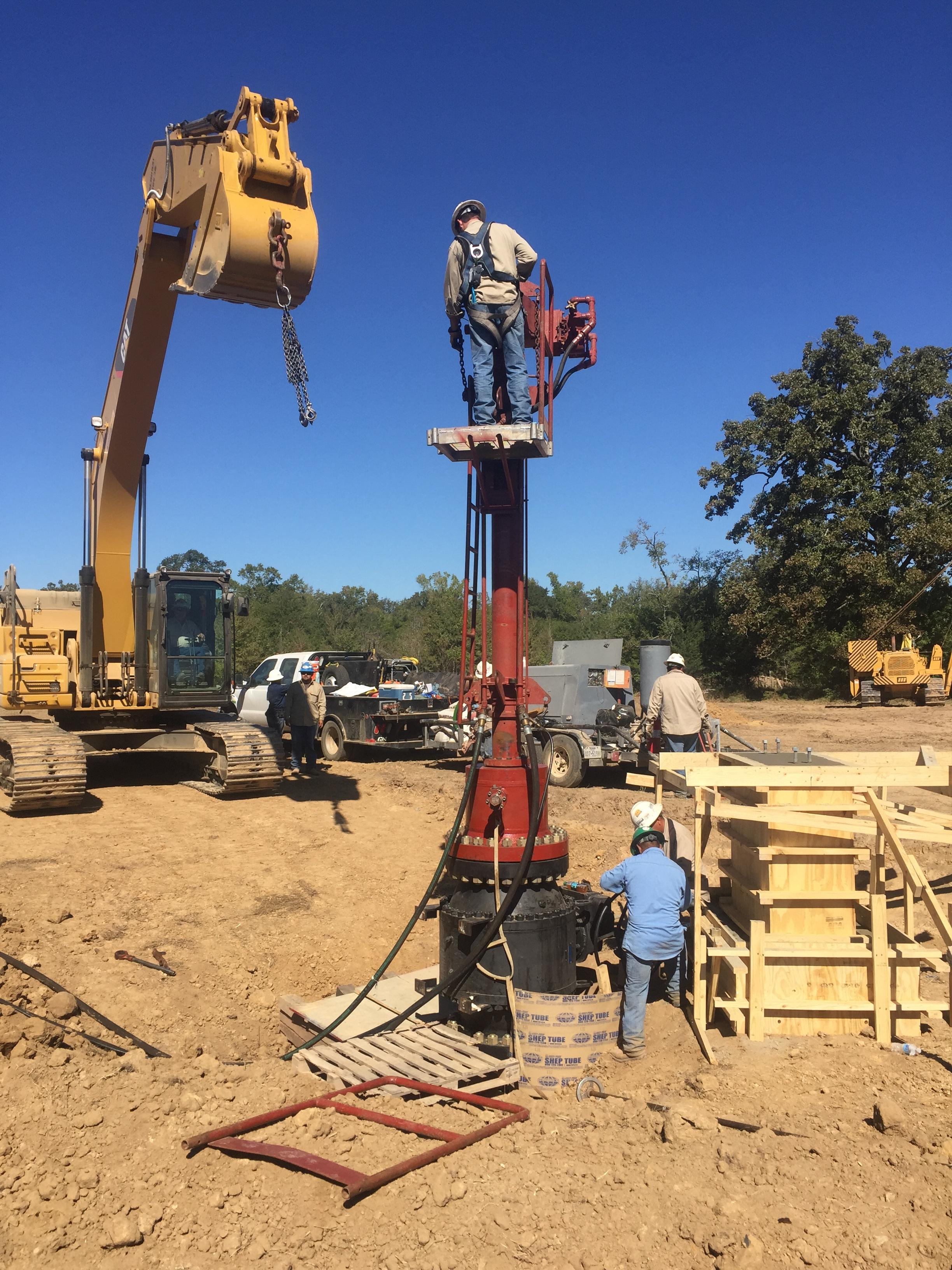 20" on 42" Hot Tap
